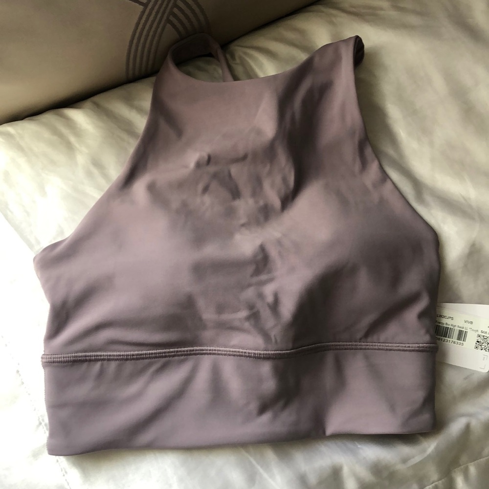 NWT Lululemon Energy Bra High Neck Long Line Tough - Picture 7 of 9